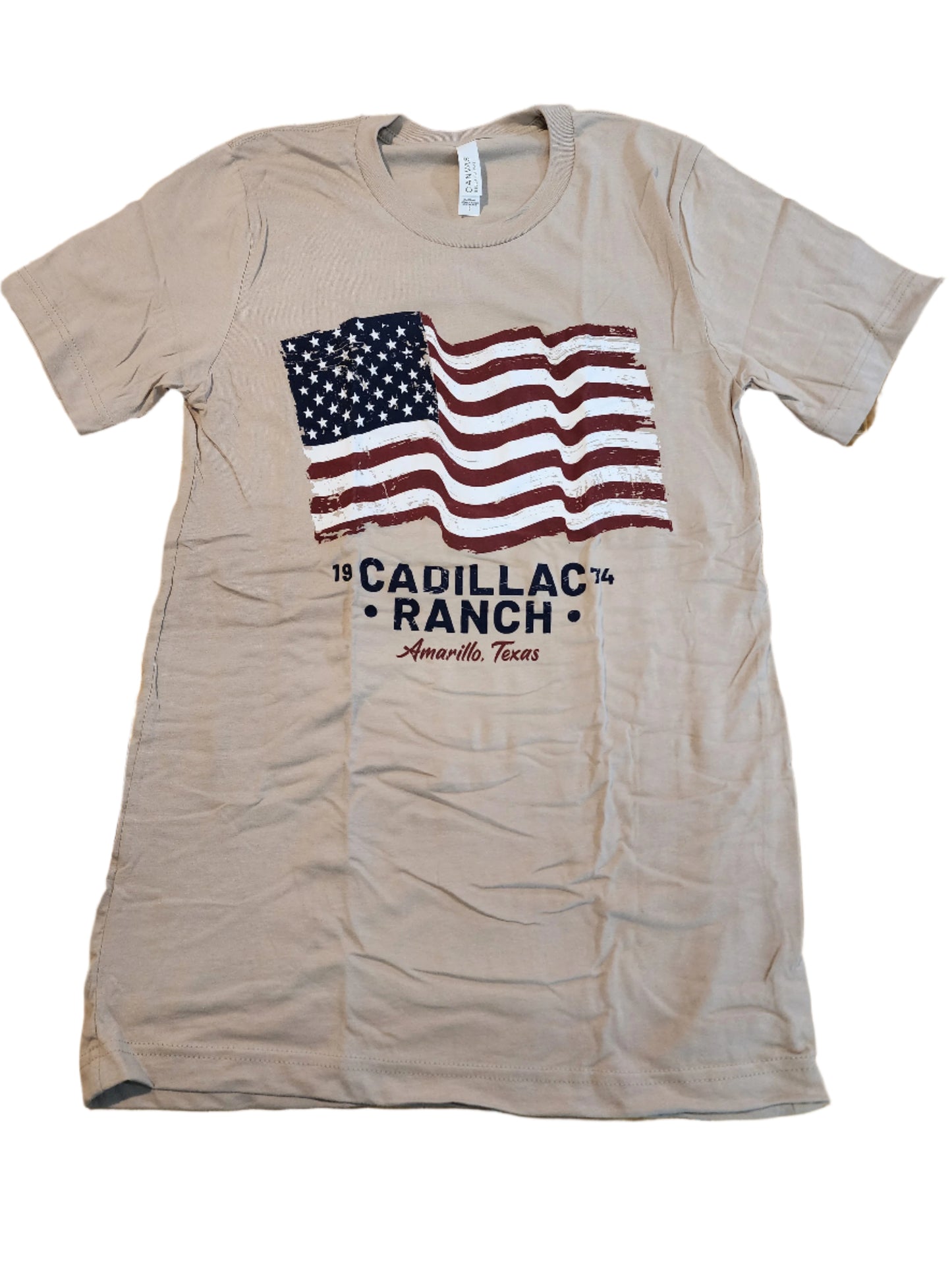 T-Shirt: Tan CR Barlow