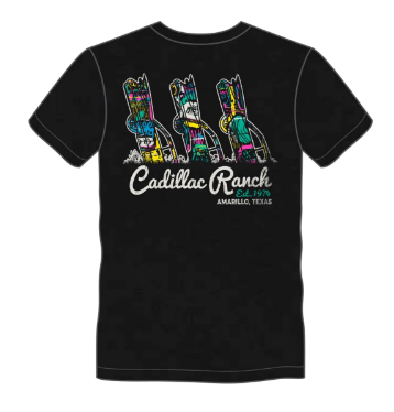 T-Shirt: Black CR Graffiti