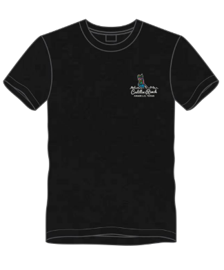T-Shirt: Black CR Graffiti