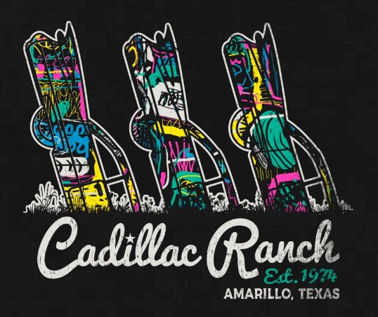 T-Shirt: Black CR Graffiti