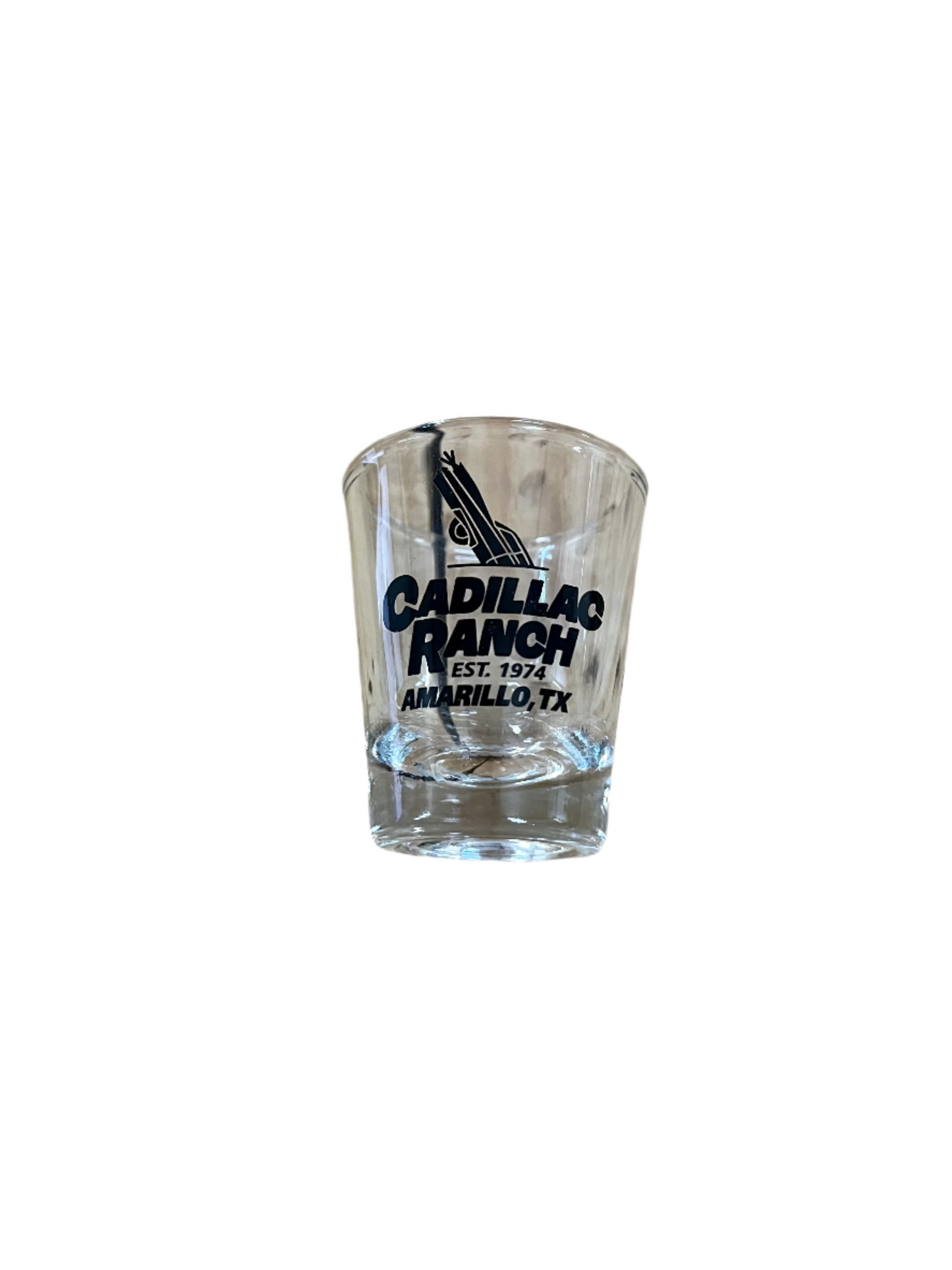 CR Black Shot Glass