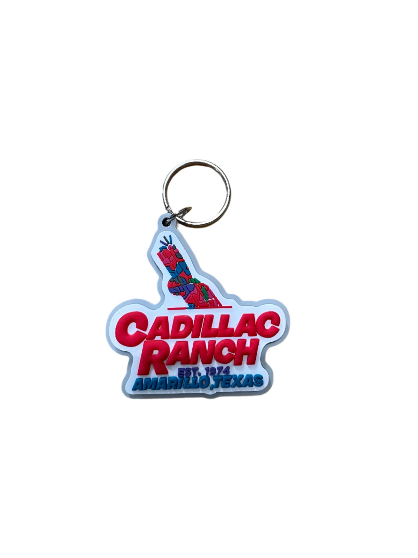 Keychain: Colorful Logo PVC