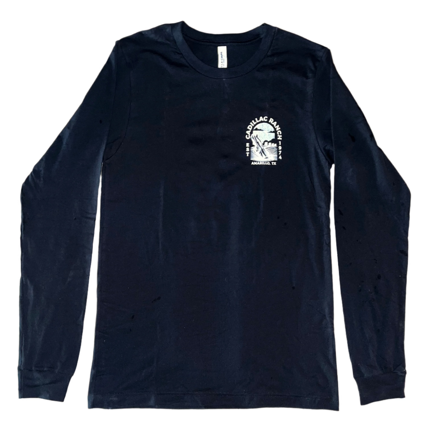 Long Sleeve T-Shirt: Black Tombstone CR