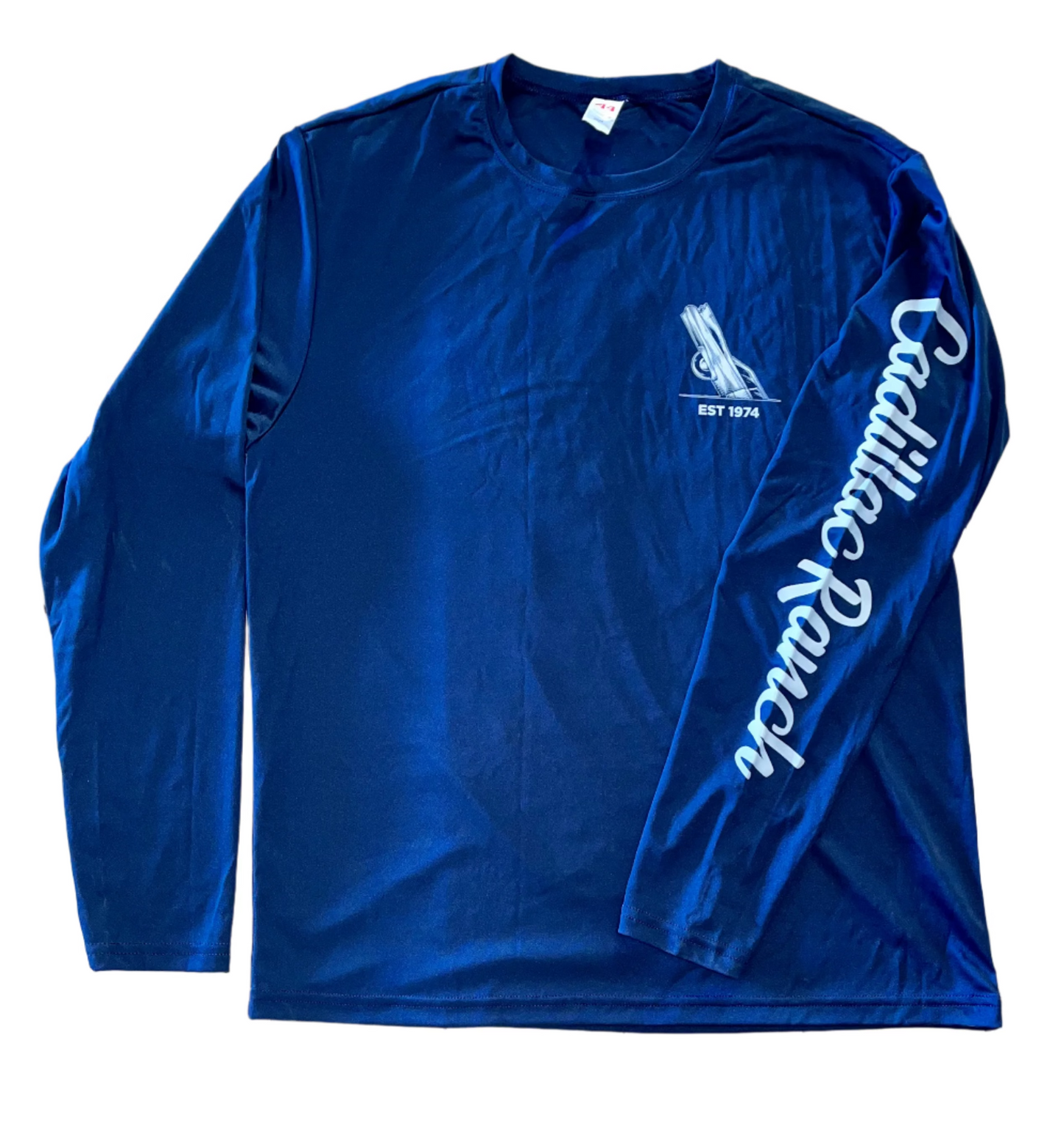 Long Sleeve: Navy CR Dry-Fit