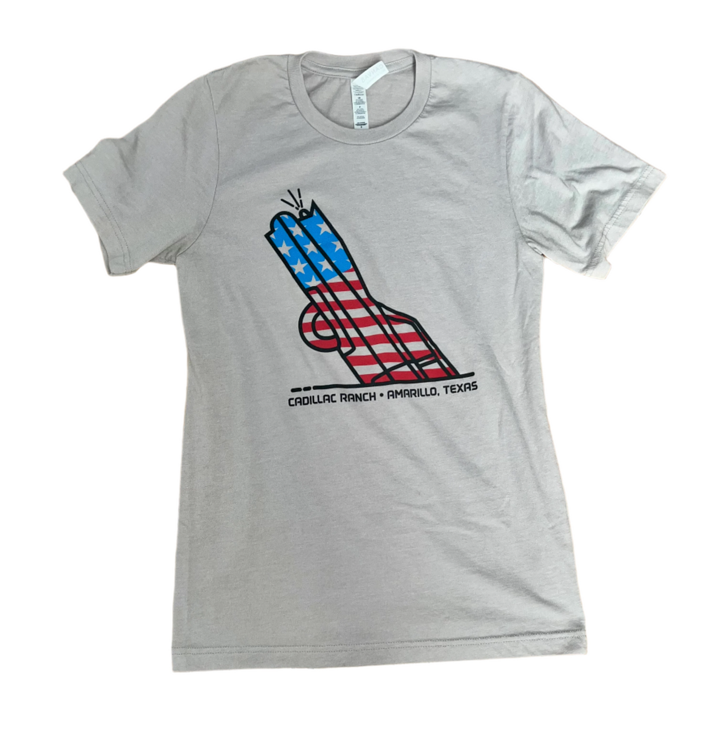 T-Shirt: Cement Flag CR