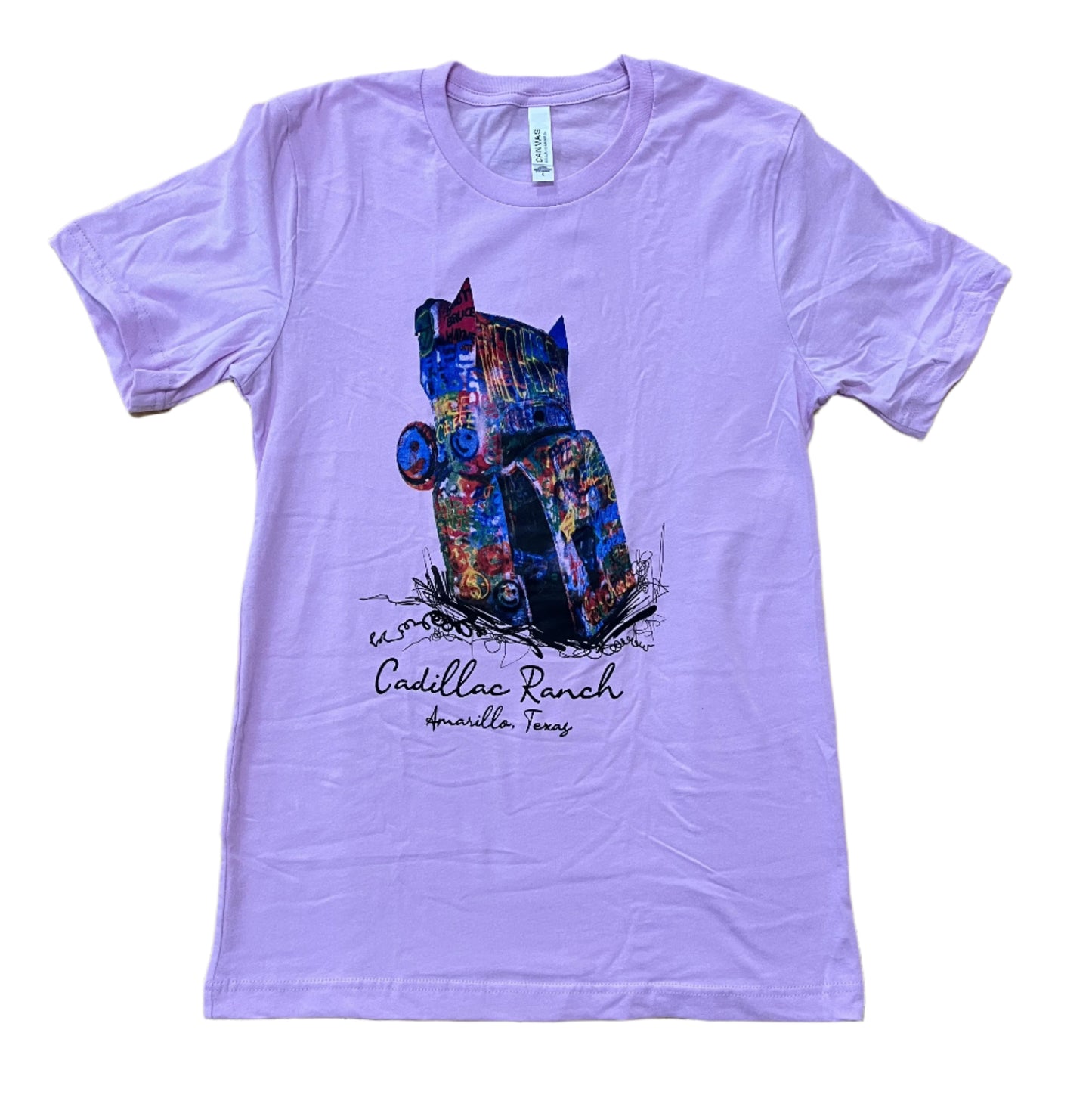 T-Shirt: Lilac CMYK CR