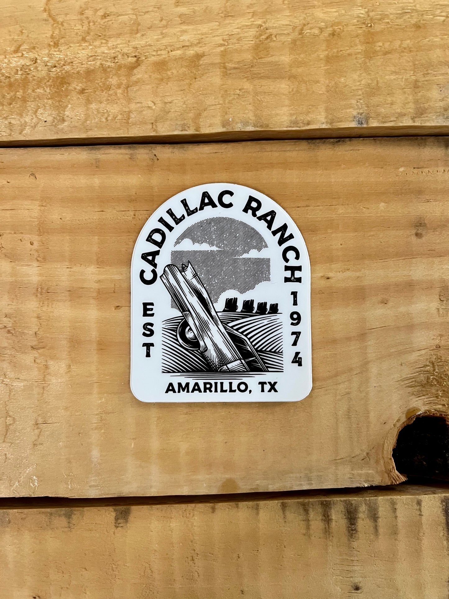7. Tombstone CR Sticker