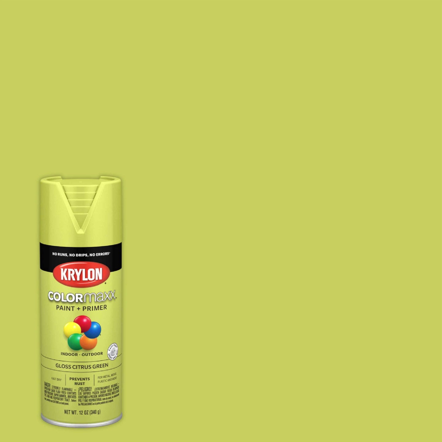 Spray Paint: Citrus Green
