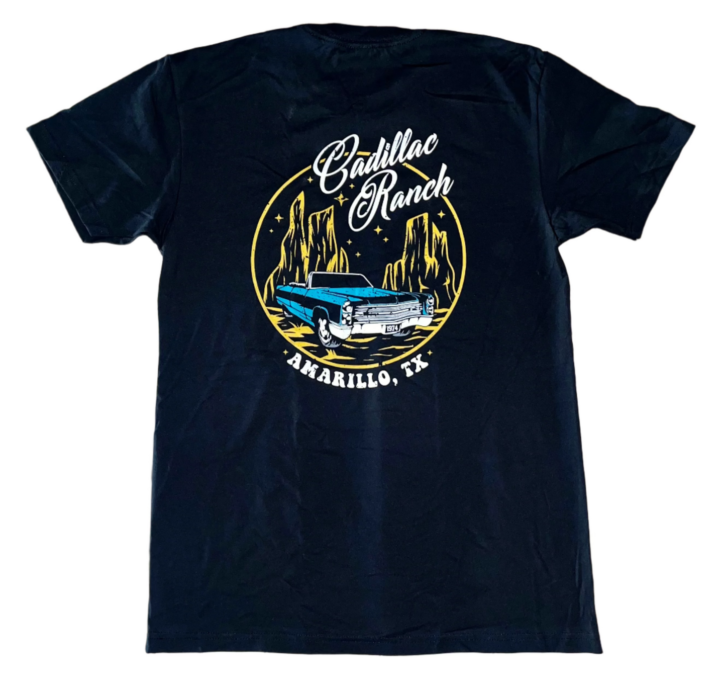 T-Shirt: Black CR 70's Nightlife
