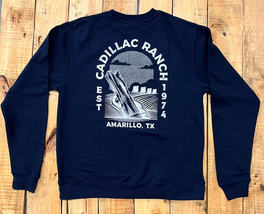 Navy Tombstone Sweatshirt