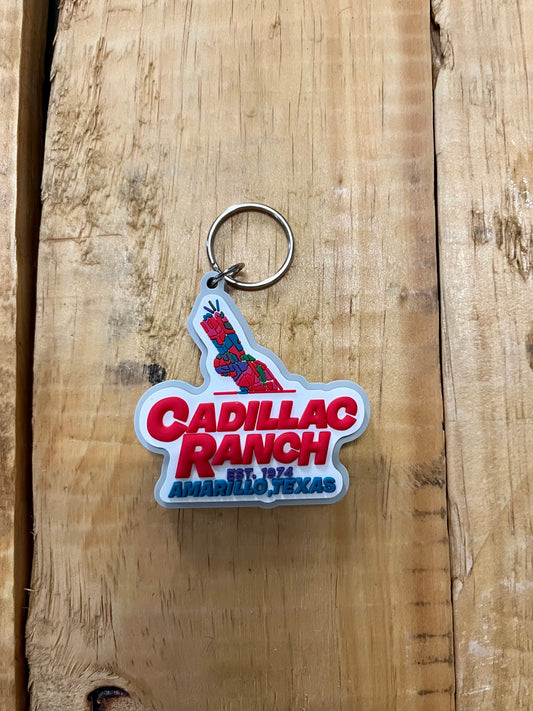 Colorful Logo PVC Keychain