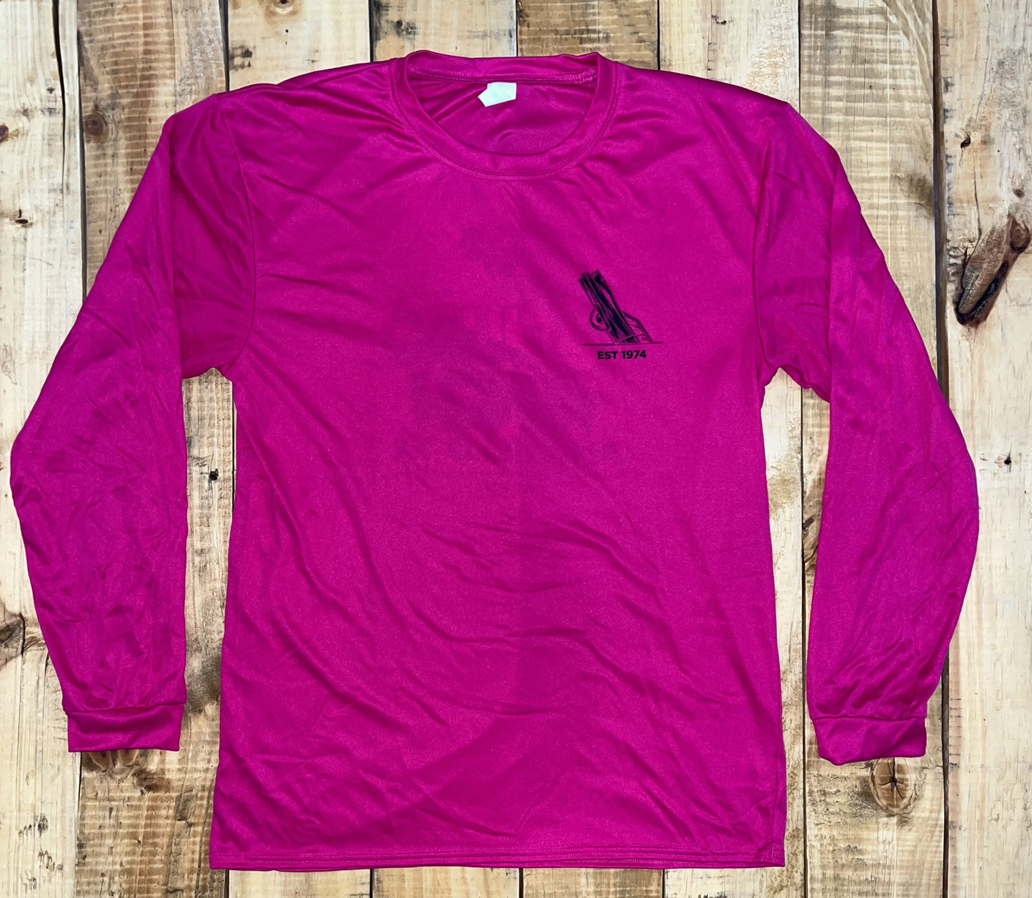 Hot Pink Graffiti Dry-Fit Long Sleeve