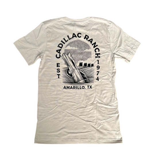 T-Shirt: Tan Tombstone CR